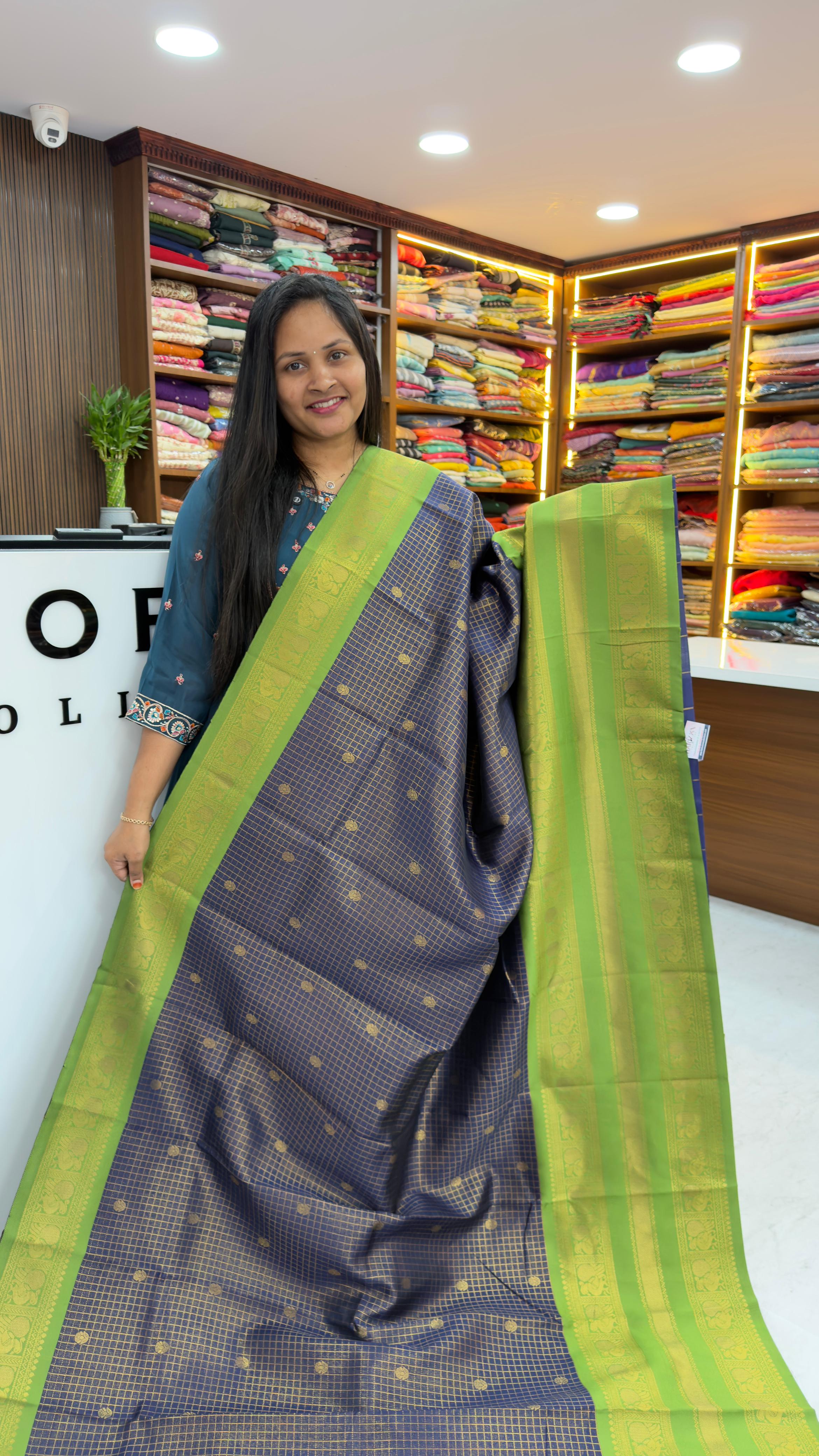 Semi Vintage Pattu Sarees