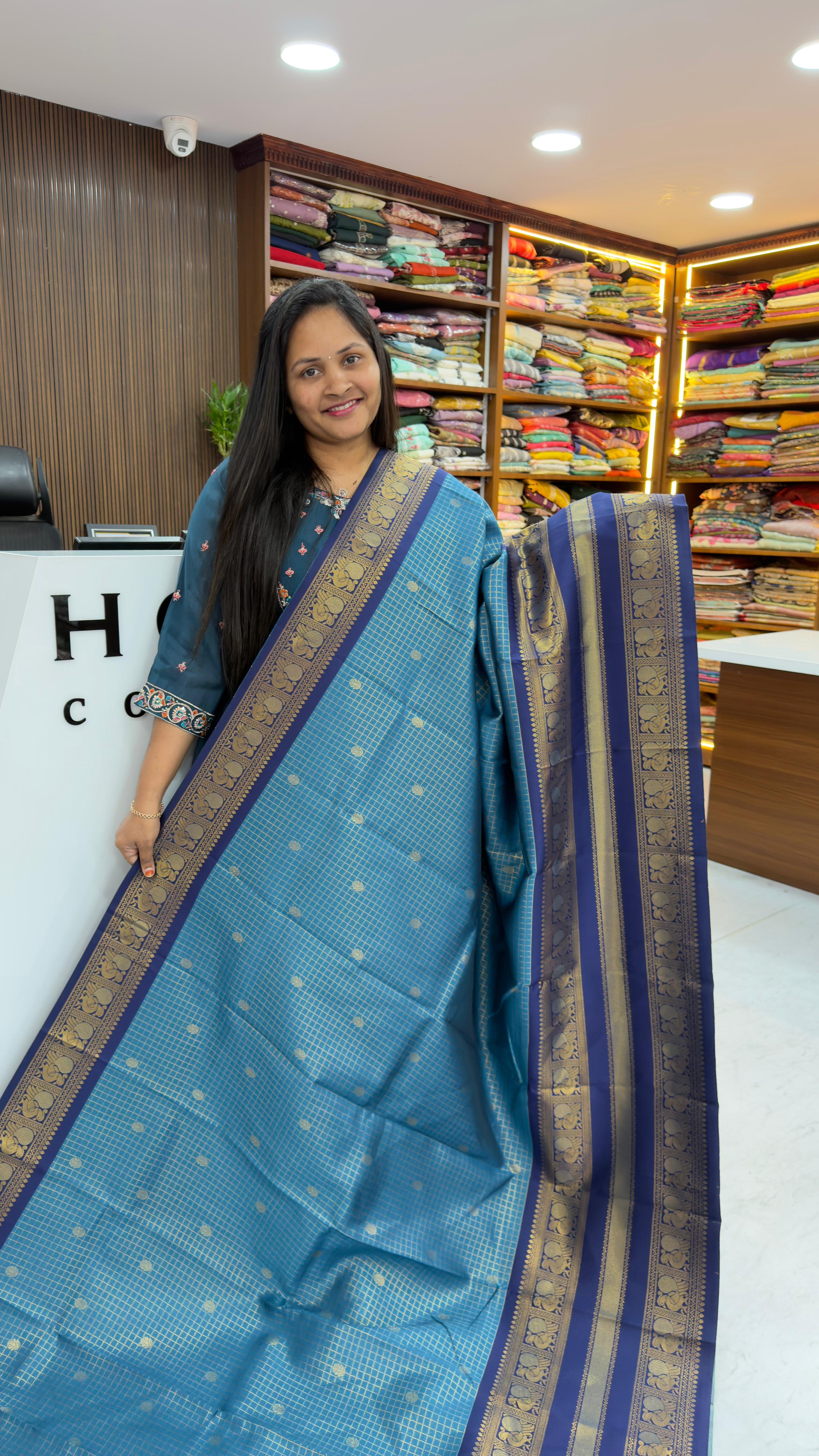 Semi Vintage Pattu Sarees