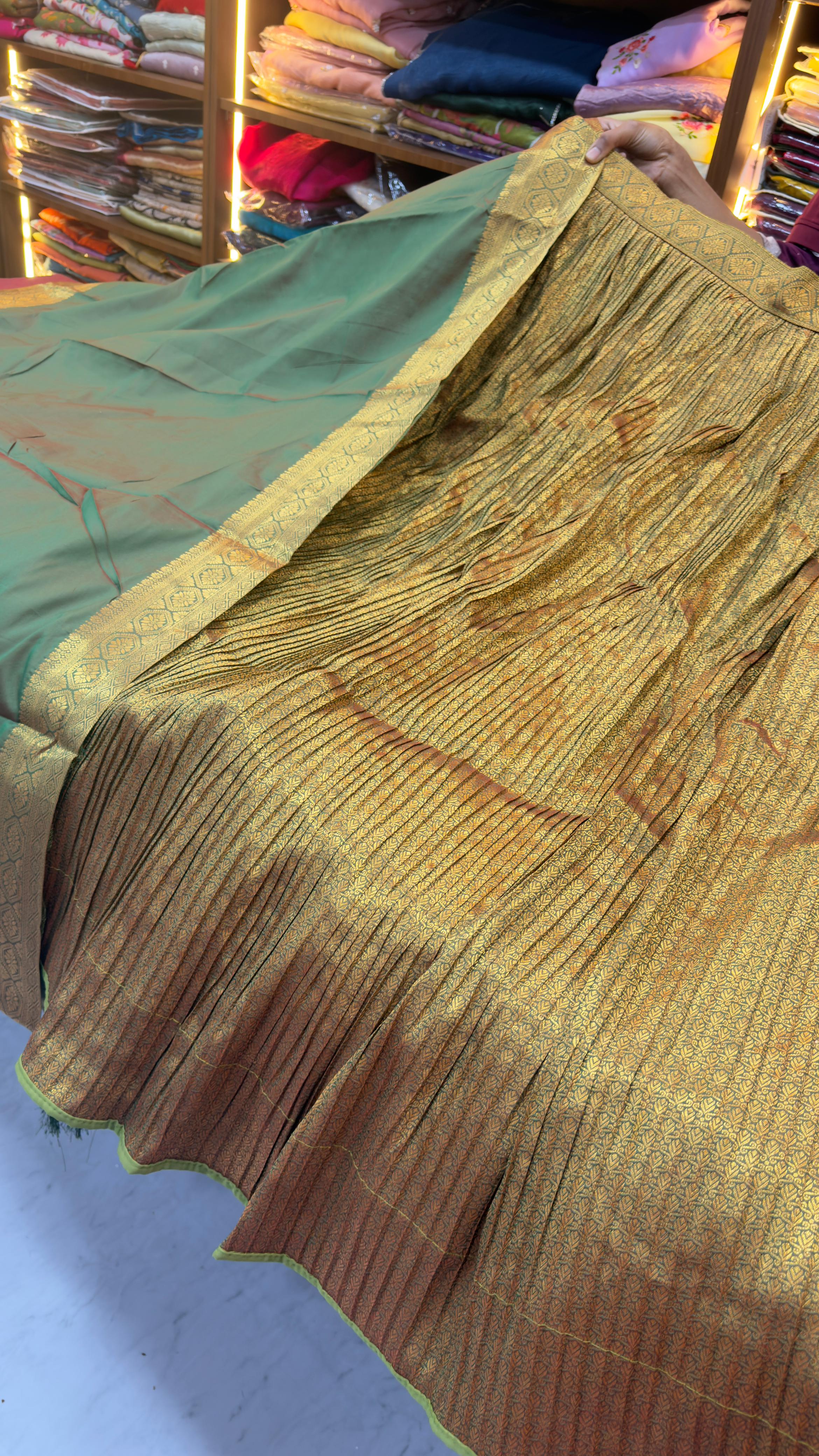 Brocade Full Zari Lehenga