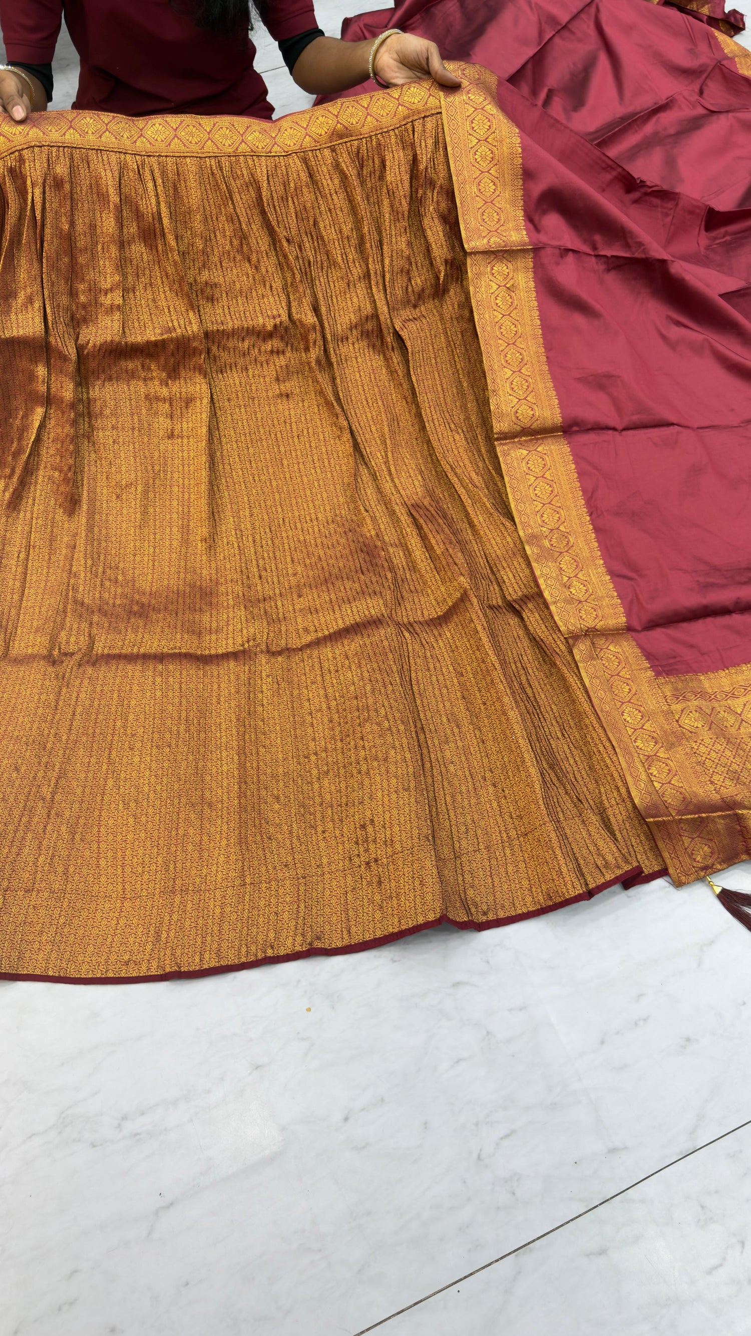 Brocade Full Zari Lehenga