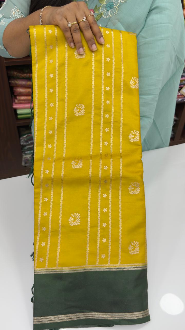 Banarasi Tussar Patti sarees
