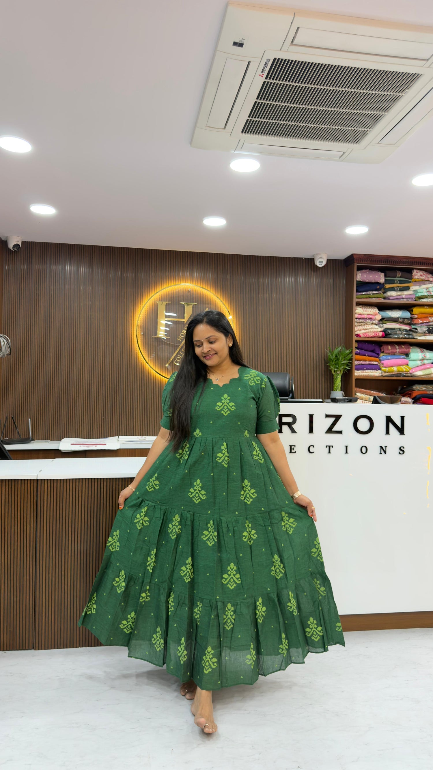 Jamdhani Block Prints Dresses