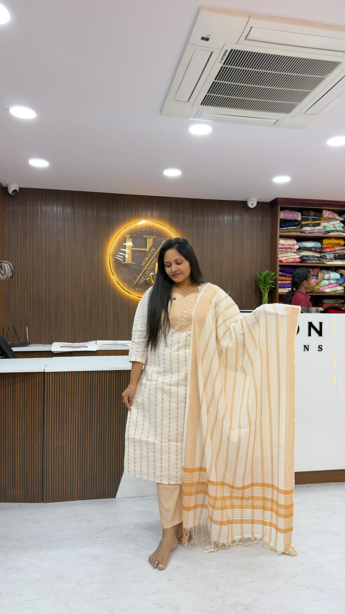 Pure Handloom Cotton 3 piece set