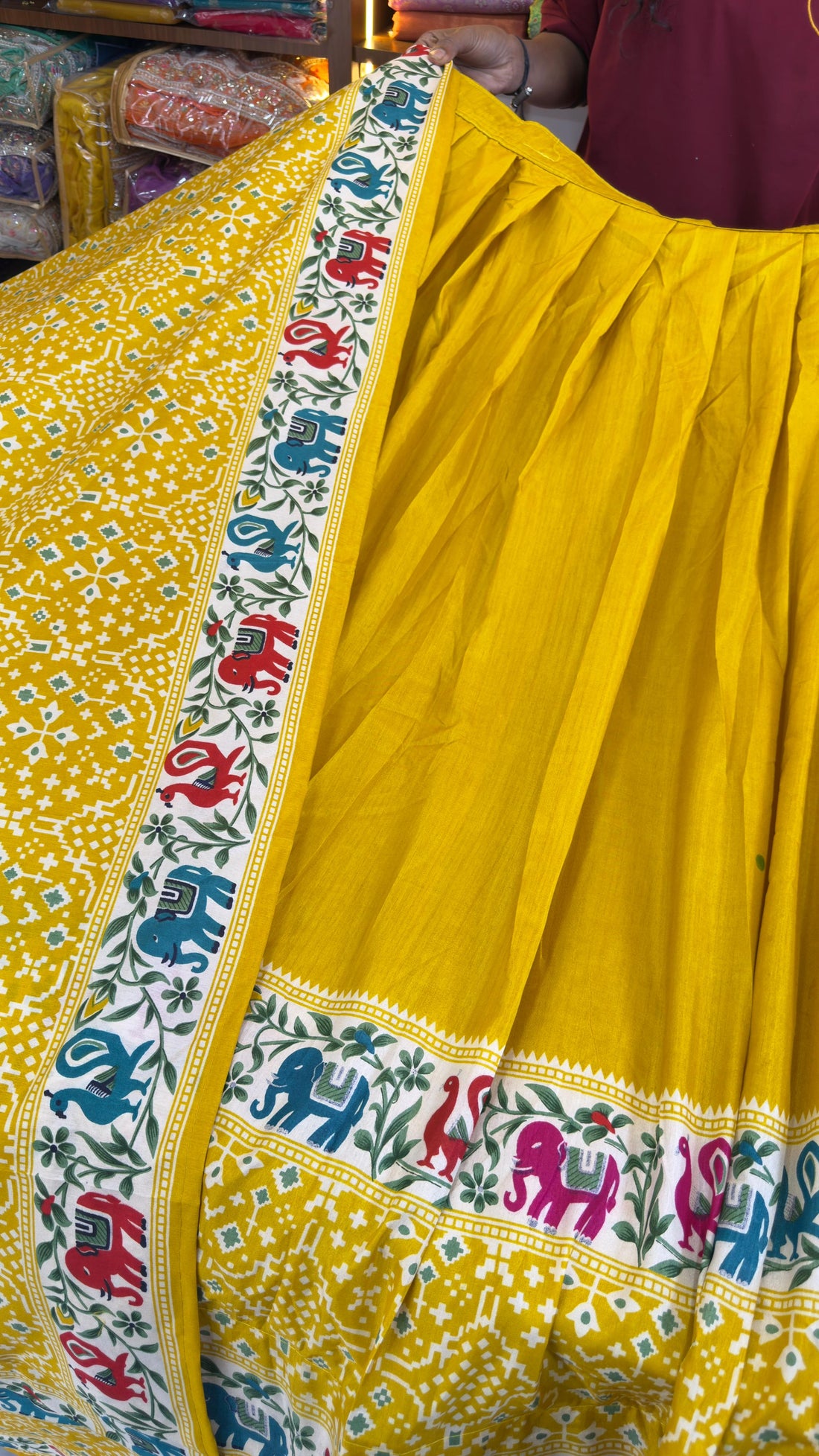 Mangalgiri style lehengas