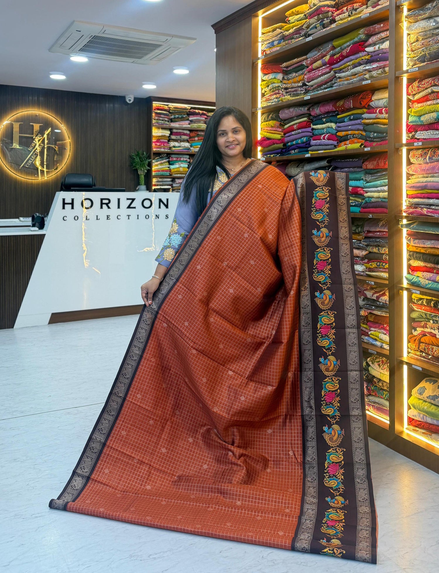 Vintage style soft pattu saree