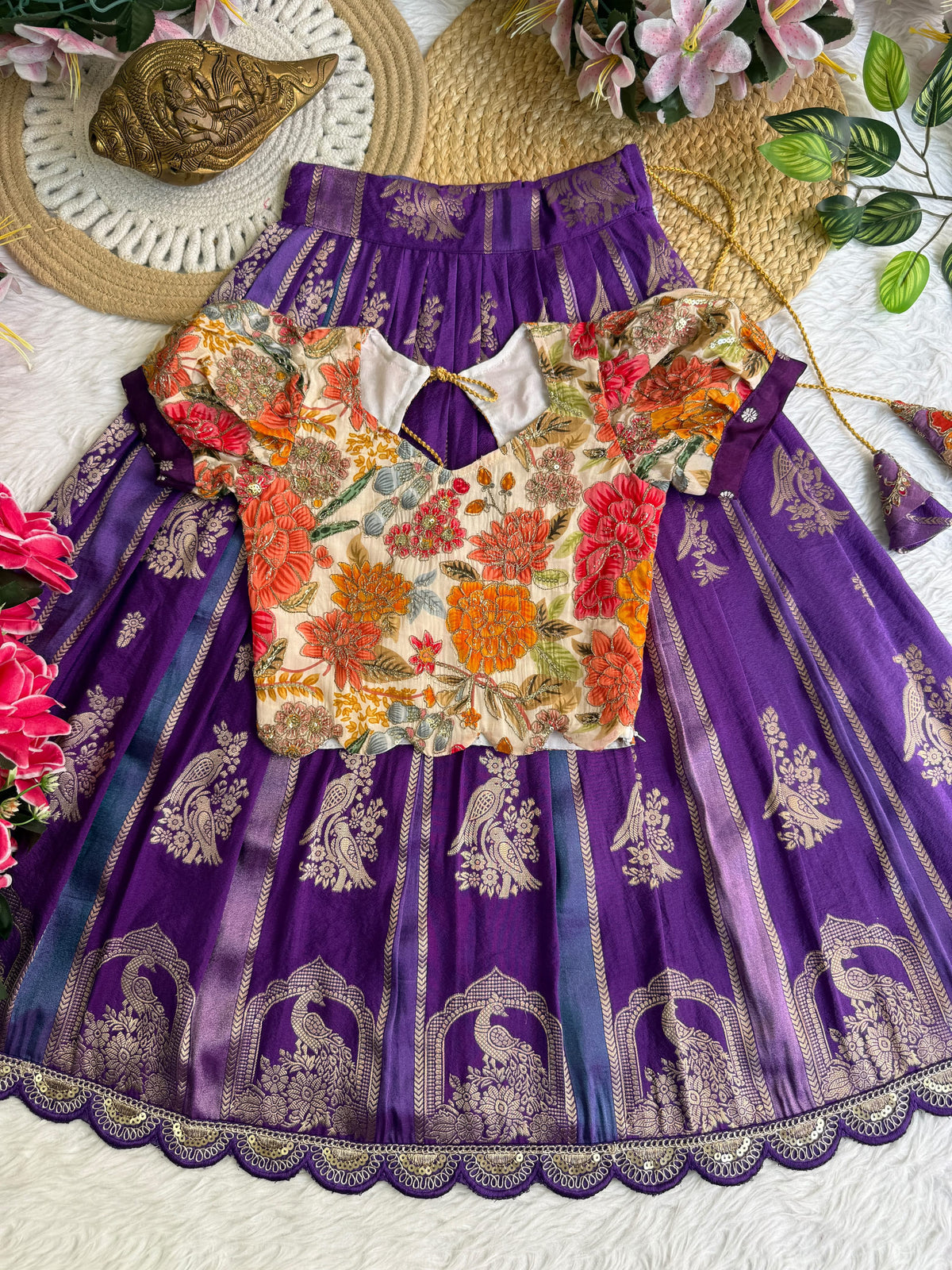 Kids ready to wear lehengas