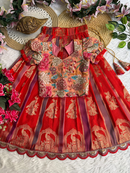 Kids ready to wear lehengas