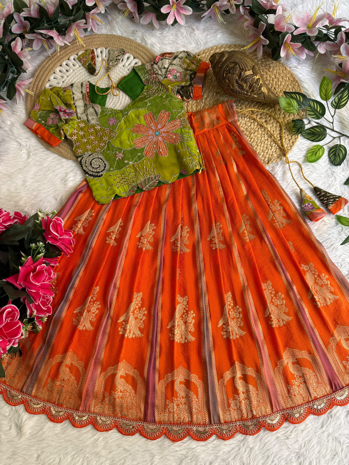 Kids ready to wear lehengas