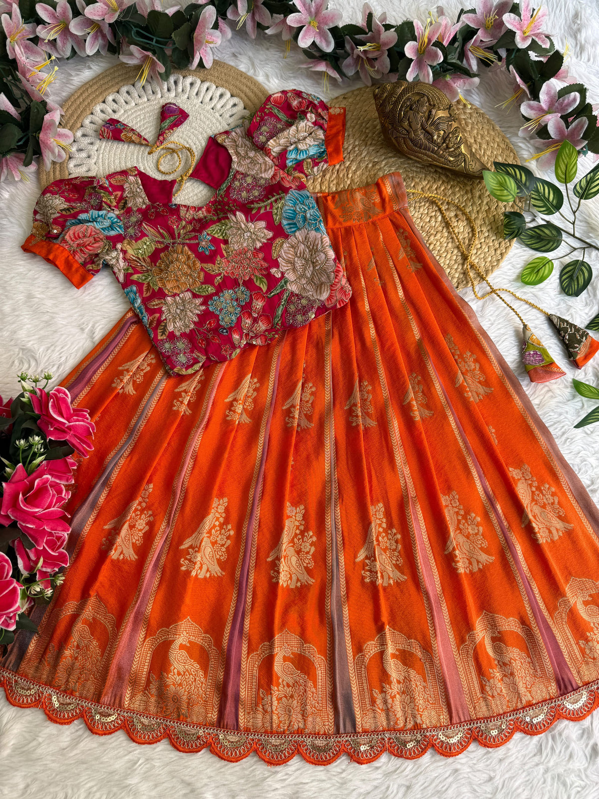 Kids ready to wear lehengas