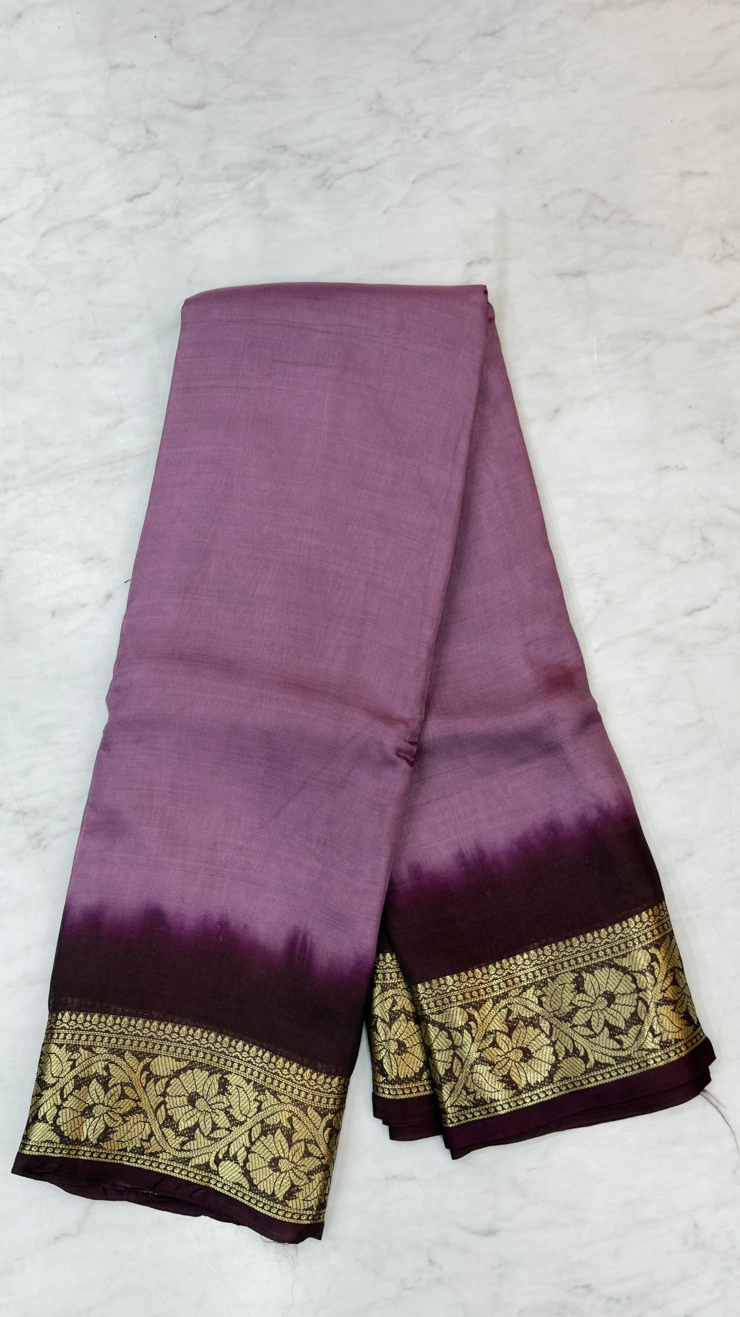 Dual Shade Tussar Banarasi