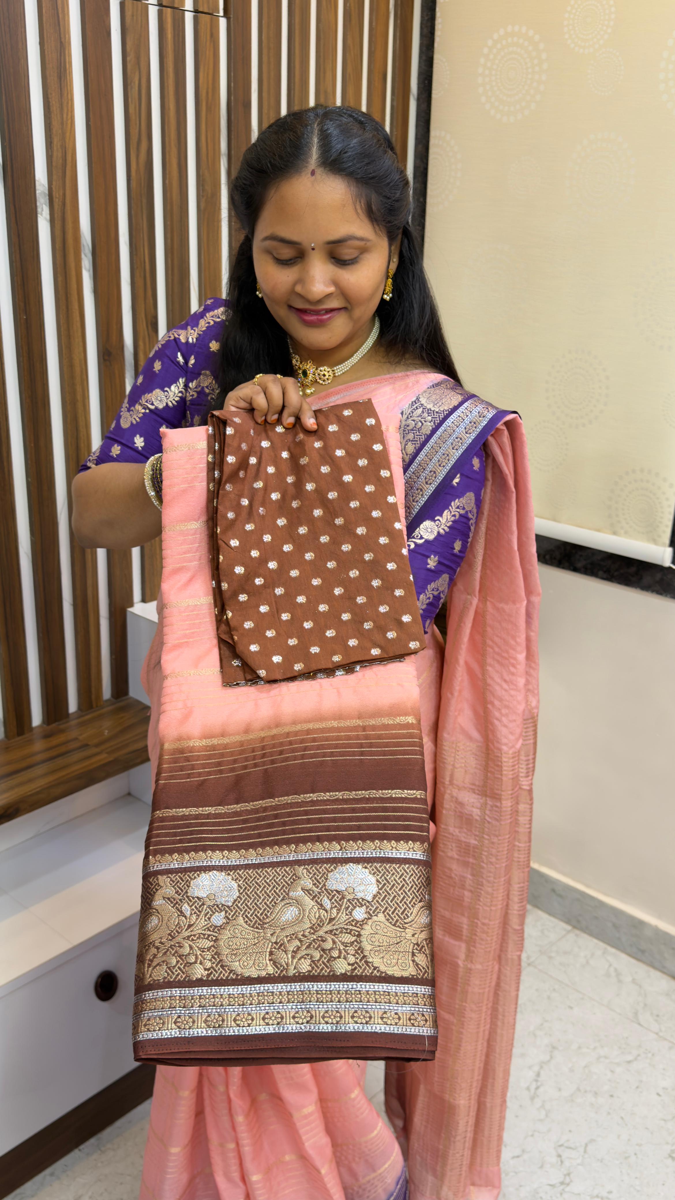 Dual Shade Banarasi Sarees