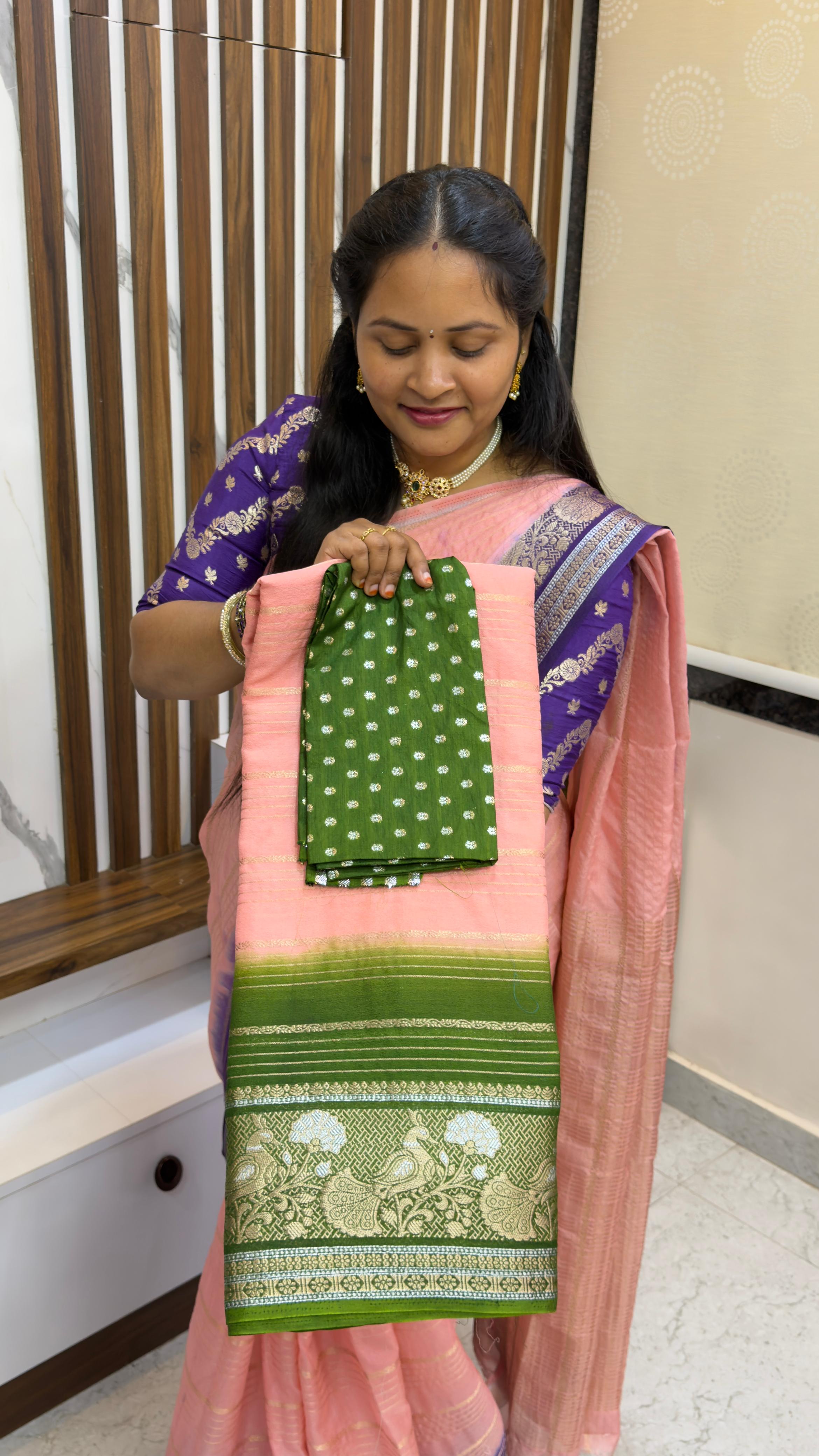 Dual Shade Banarasi Sarees