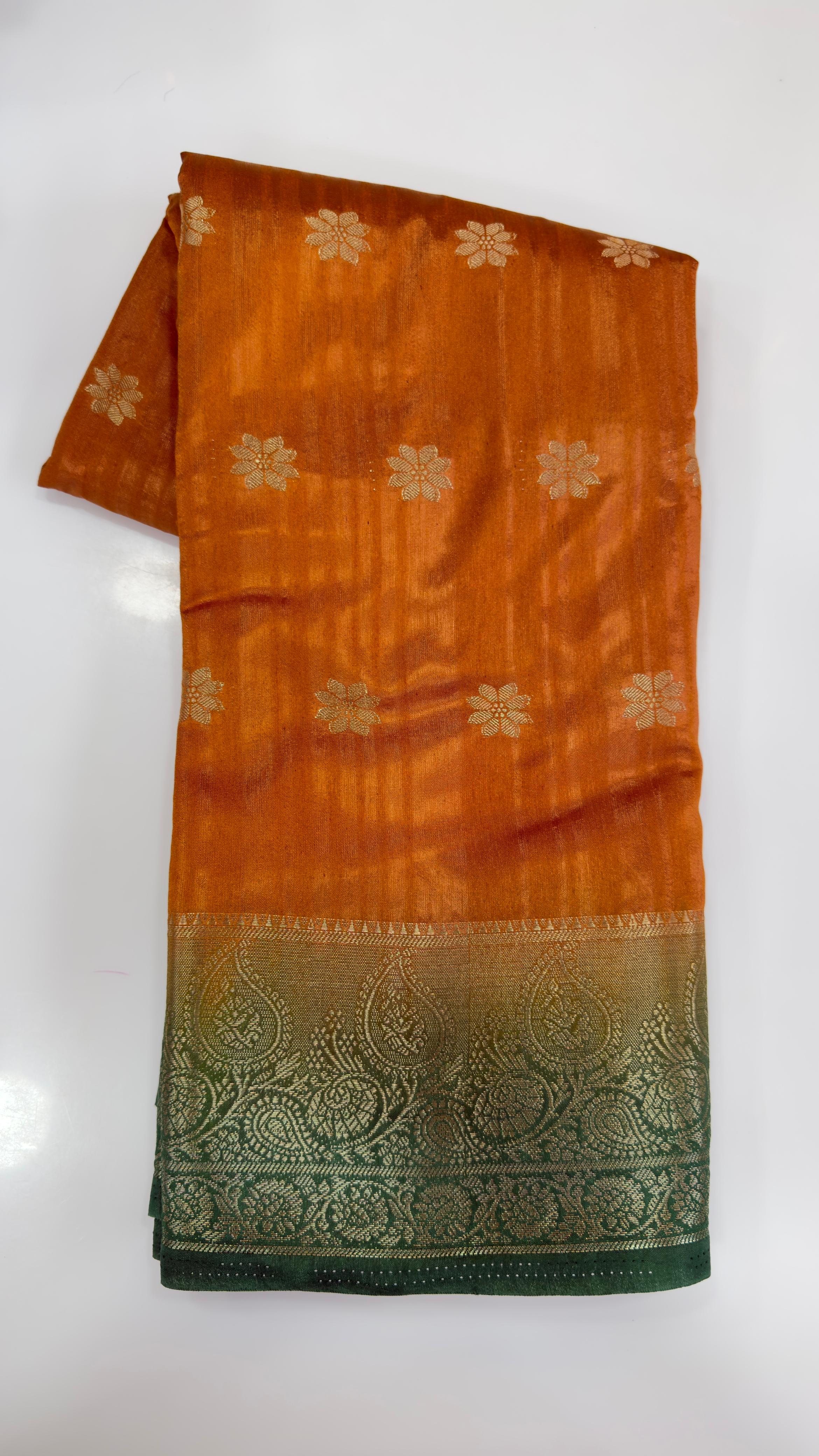 Banarasi dupion saree