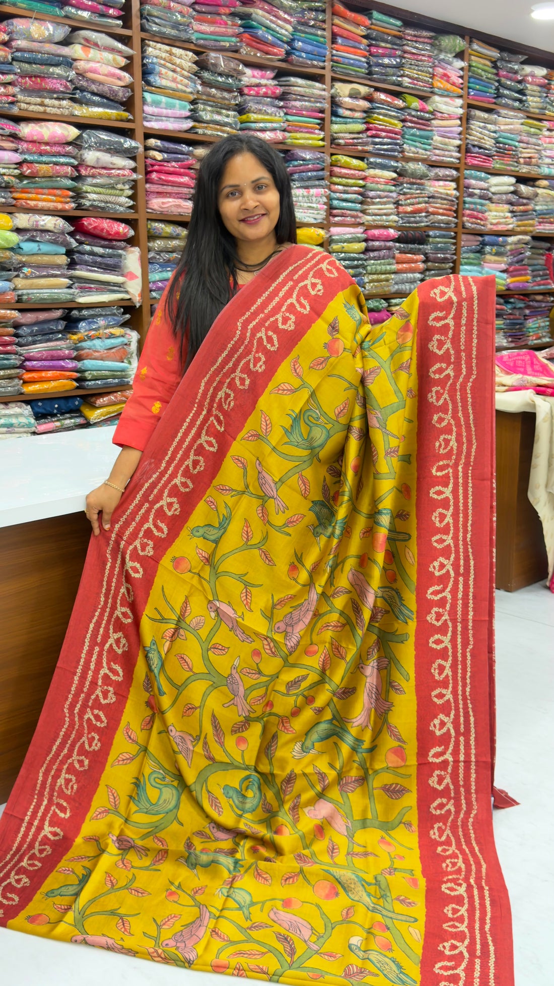 Premium paper Tussar sarees