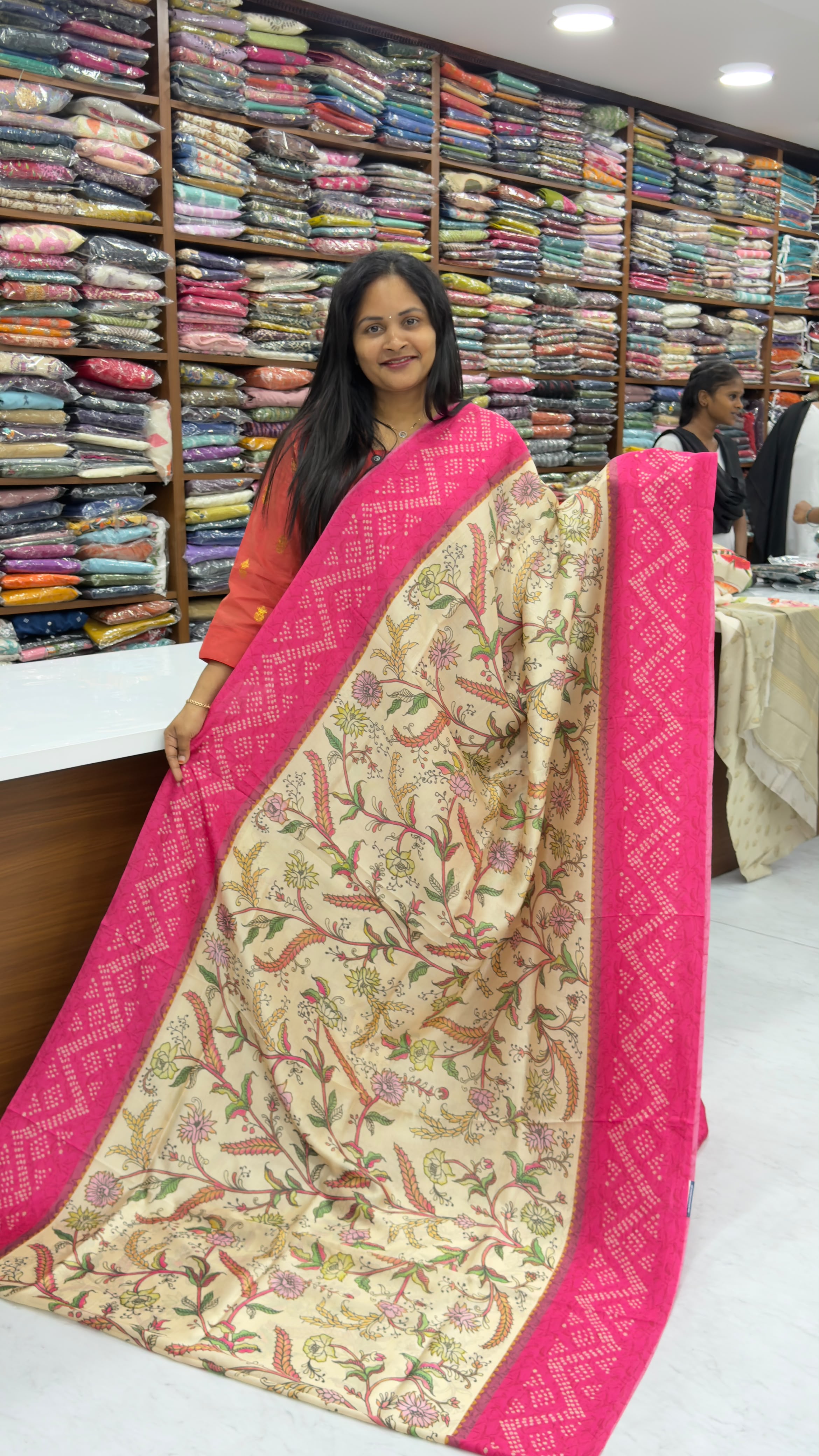 Premium paper Tussar sarees