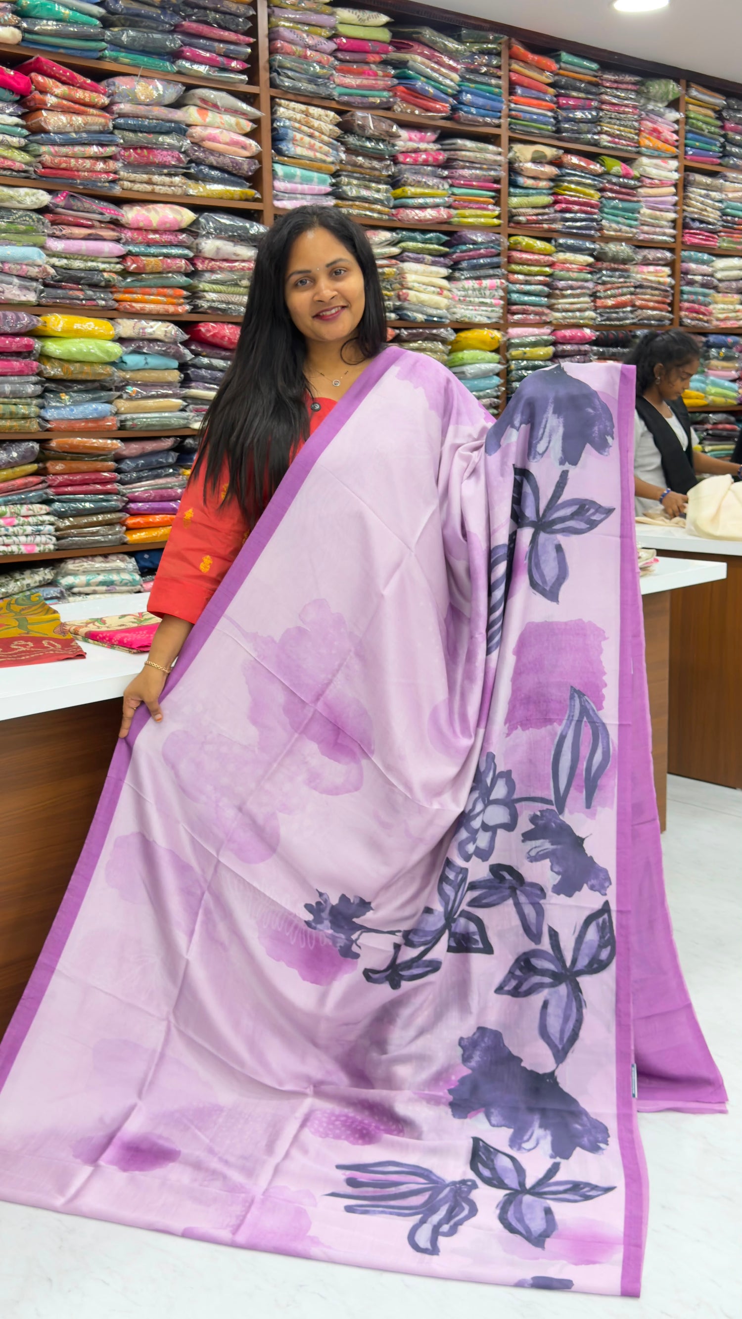 Premium paper Tussar sarees
