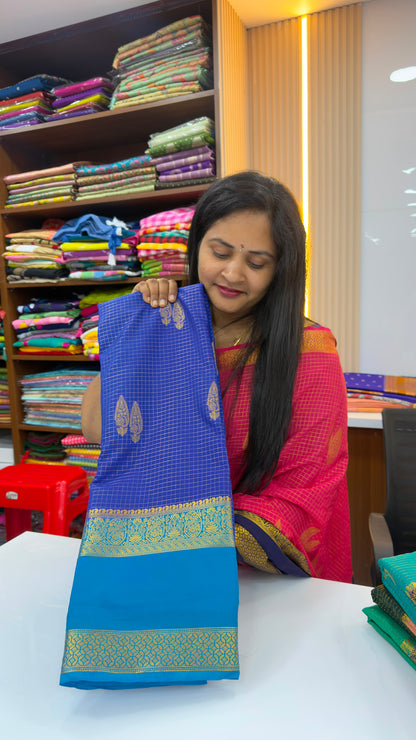 Chexs Mysore Silk sarees