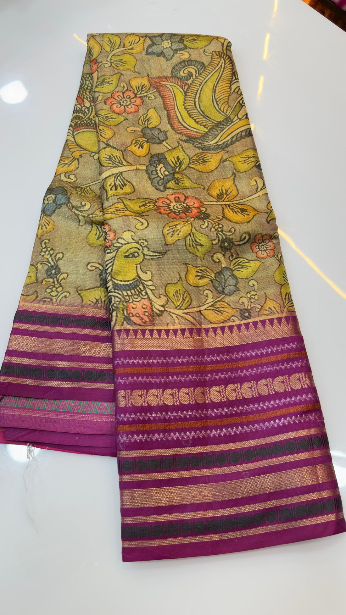 Tissue Kalamkari