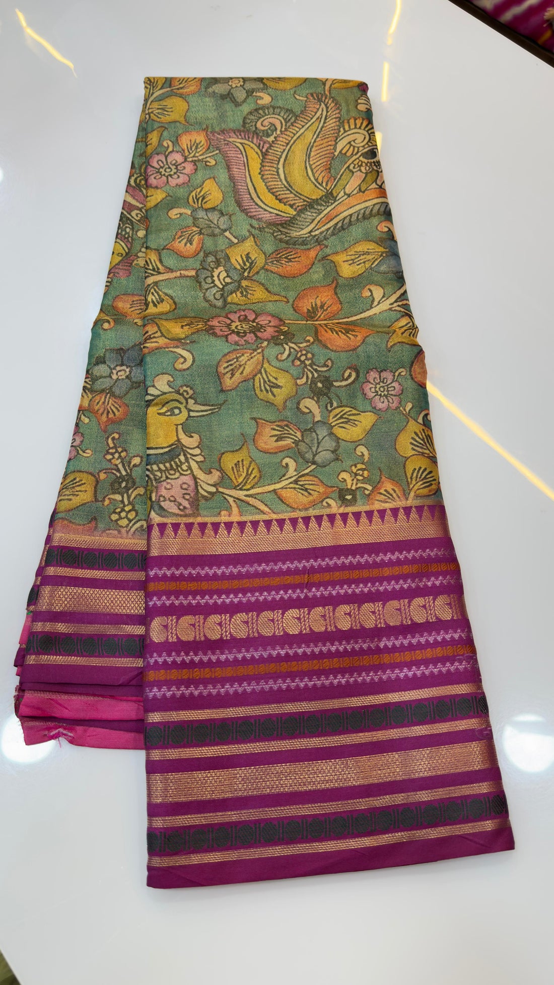 Tissue Kalamkari