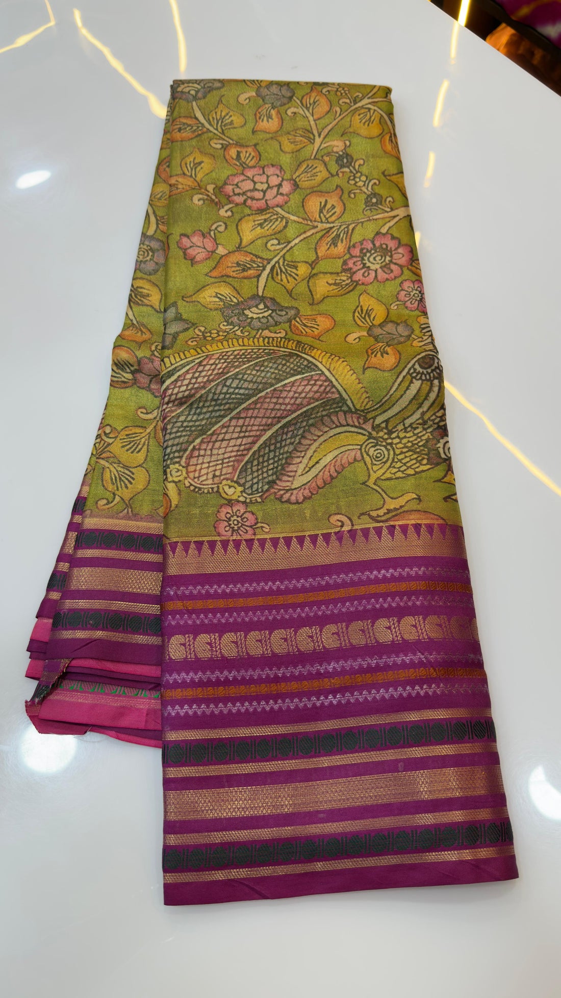 Tissue Kalamkari