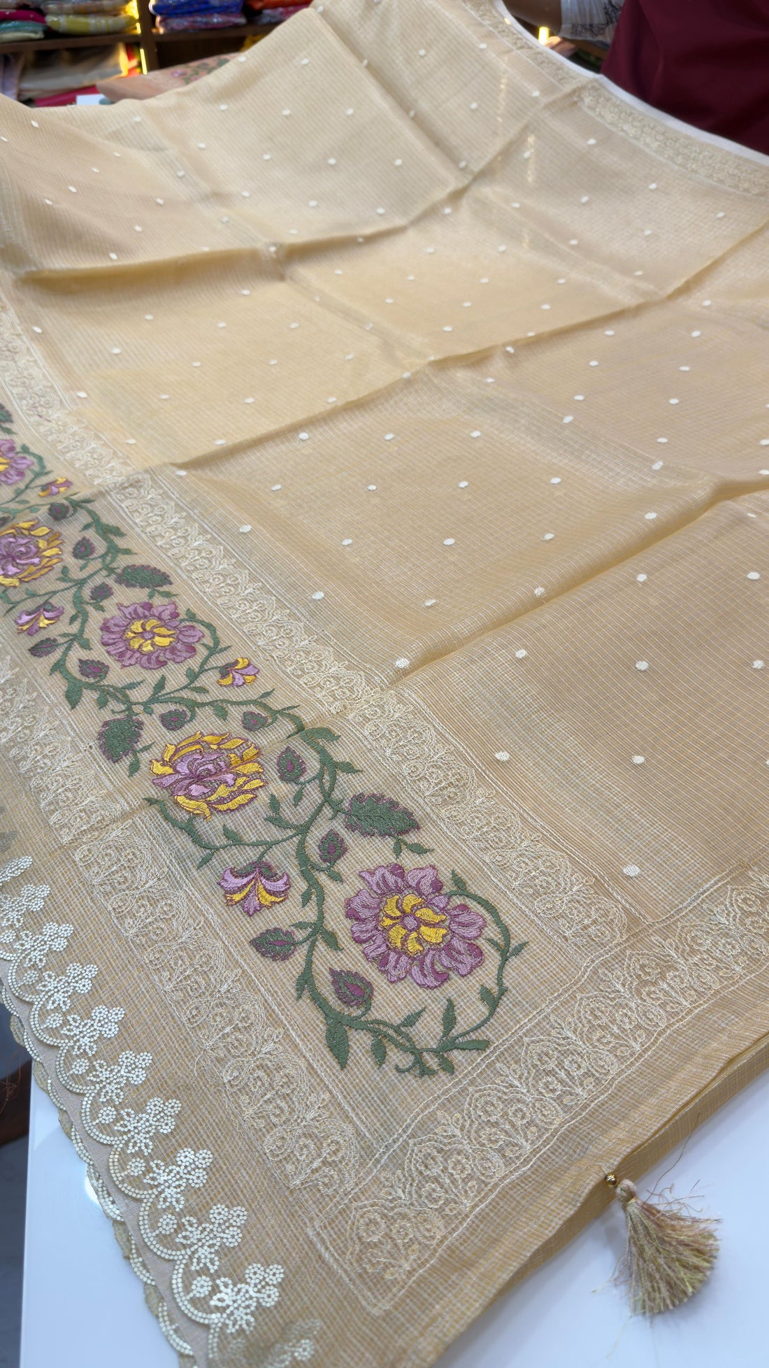Kota light weight saree