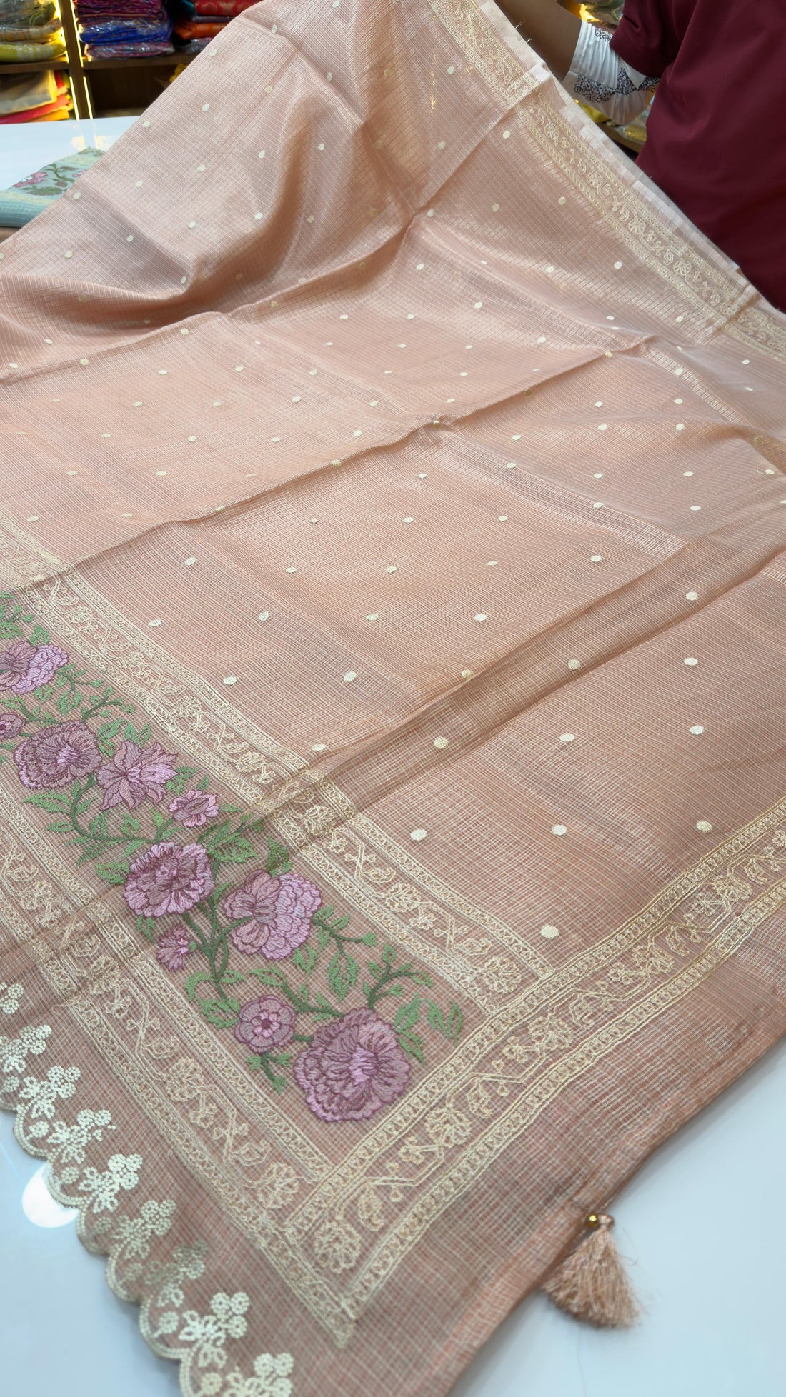 Kota light weight saree