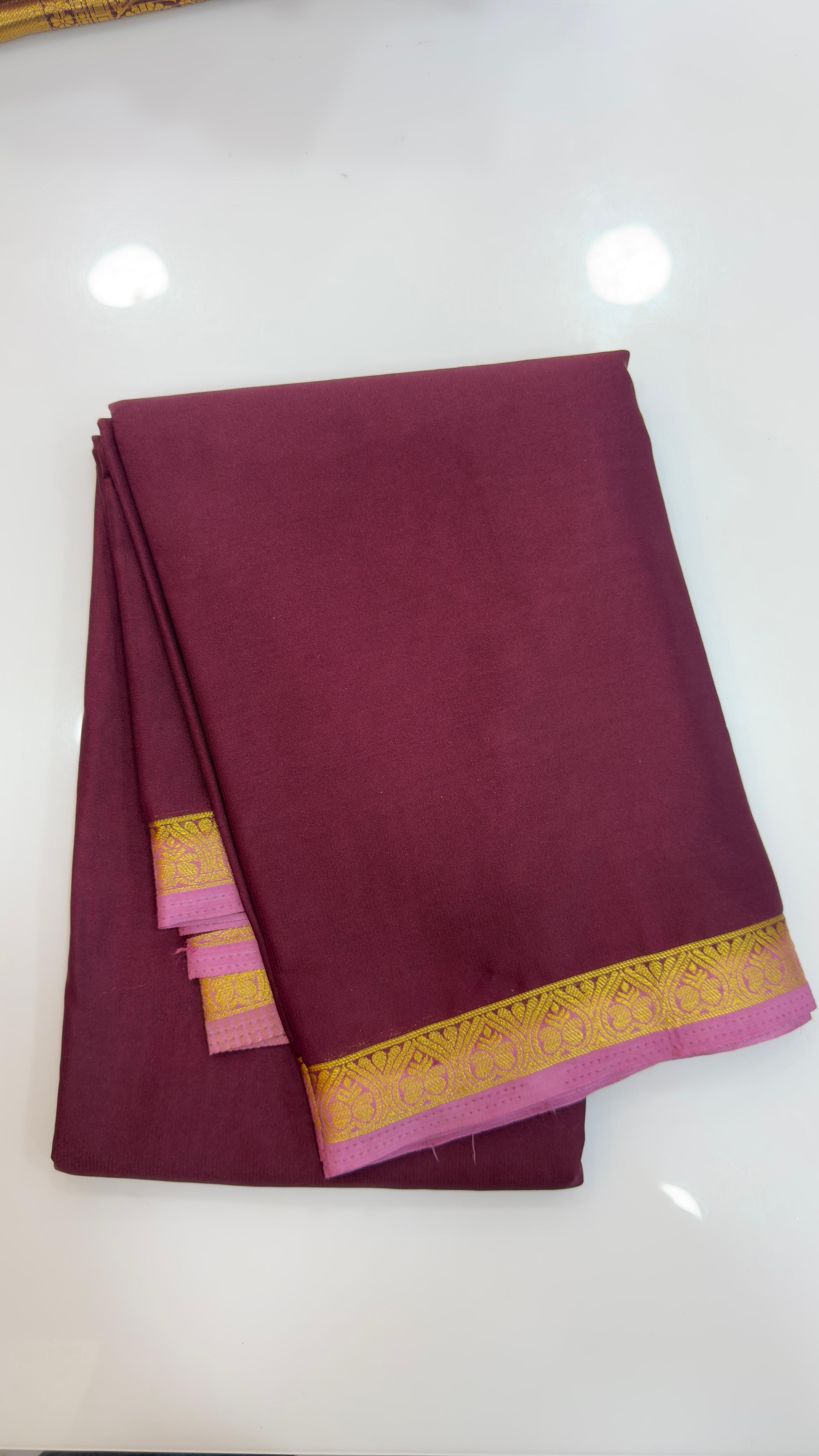 Mysore Crepe silk