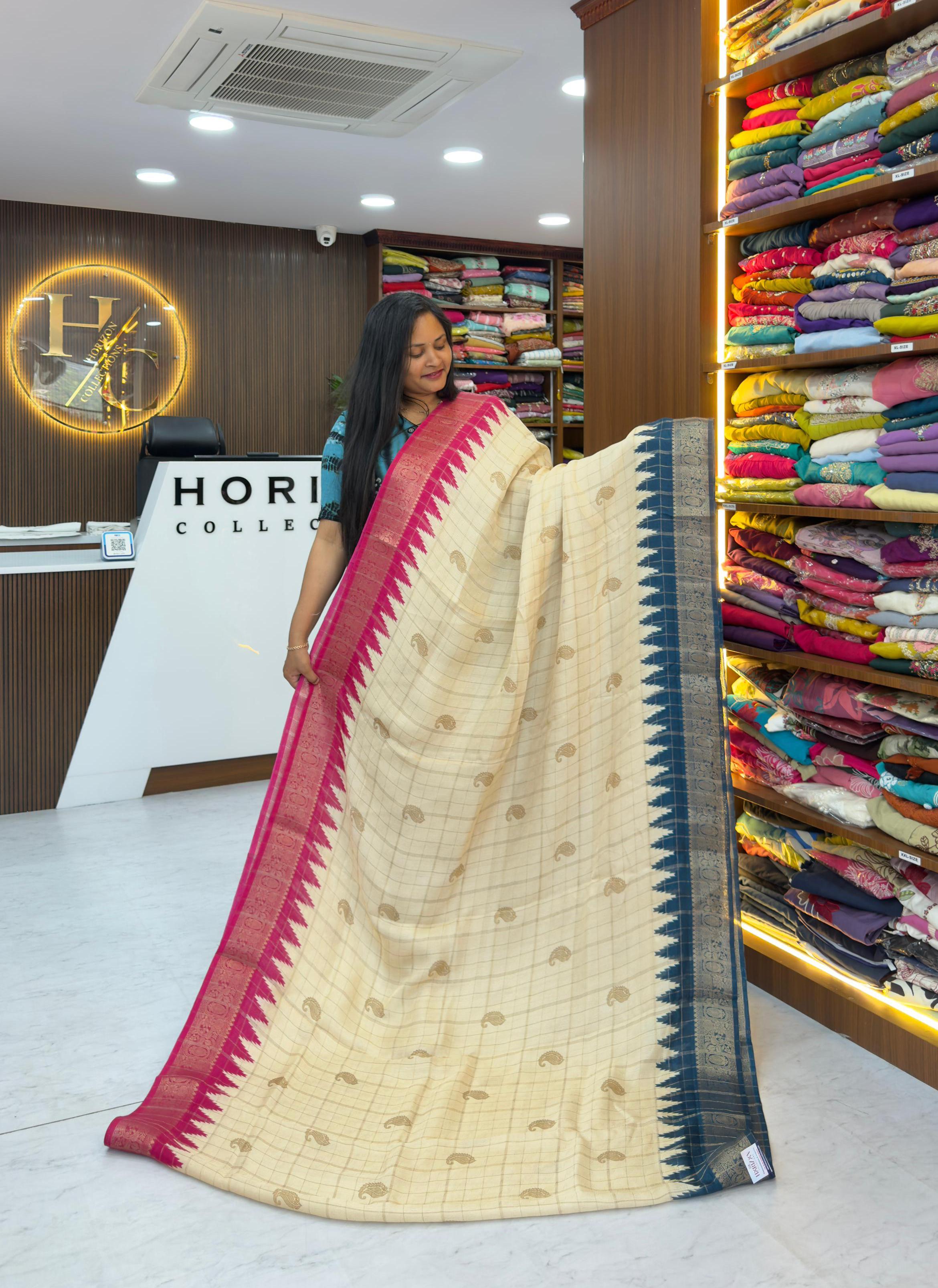 Ganga Jamuna Border Sarees