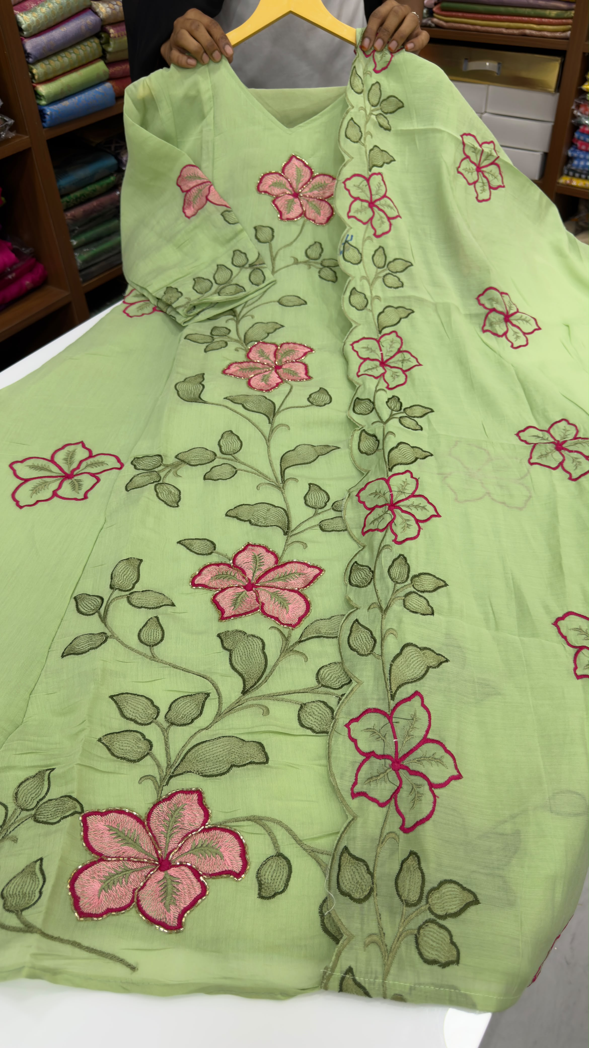 Premium Mul Chanderi 3 Piece set