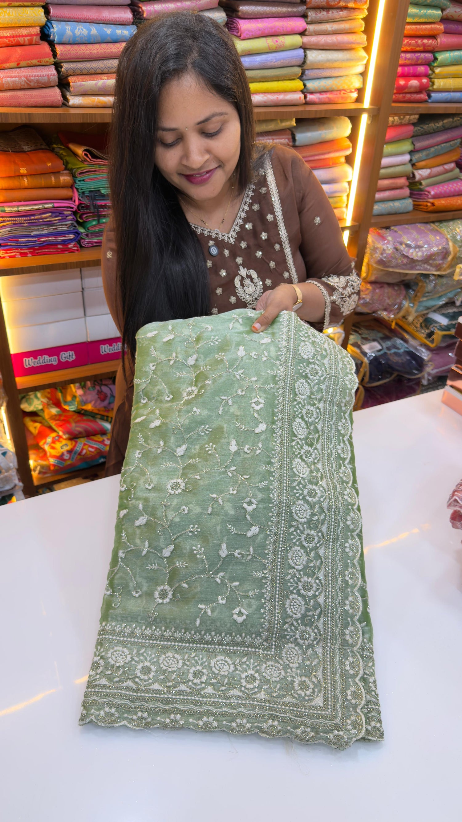 Jimmy Choo Party wear saree