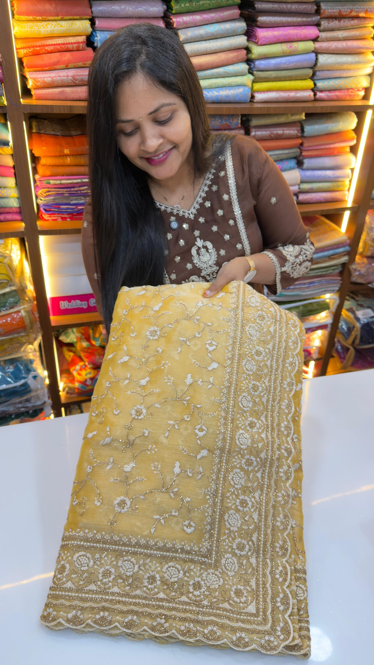 Jimmy Choo Party wear saree