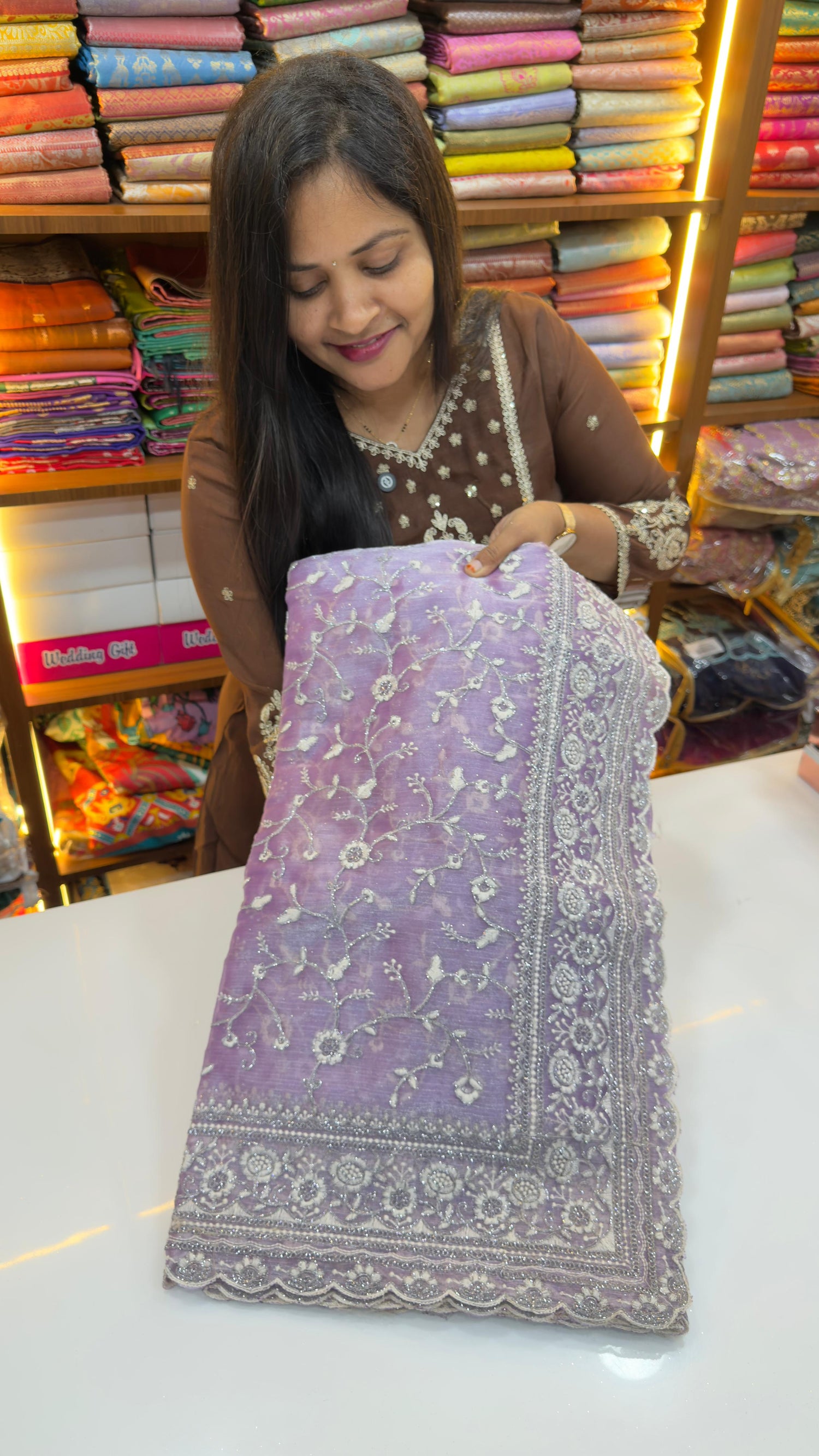 Jimmy Choo Party wear saree