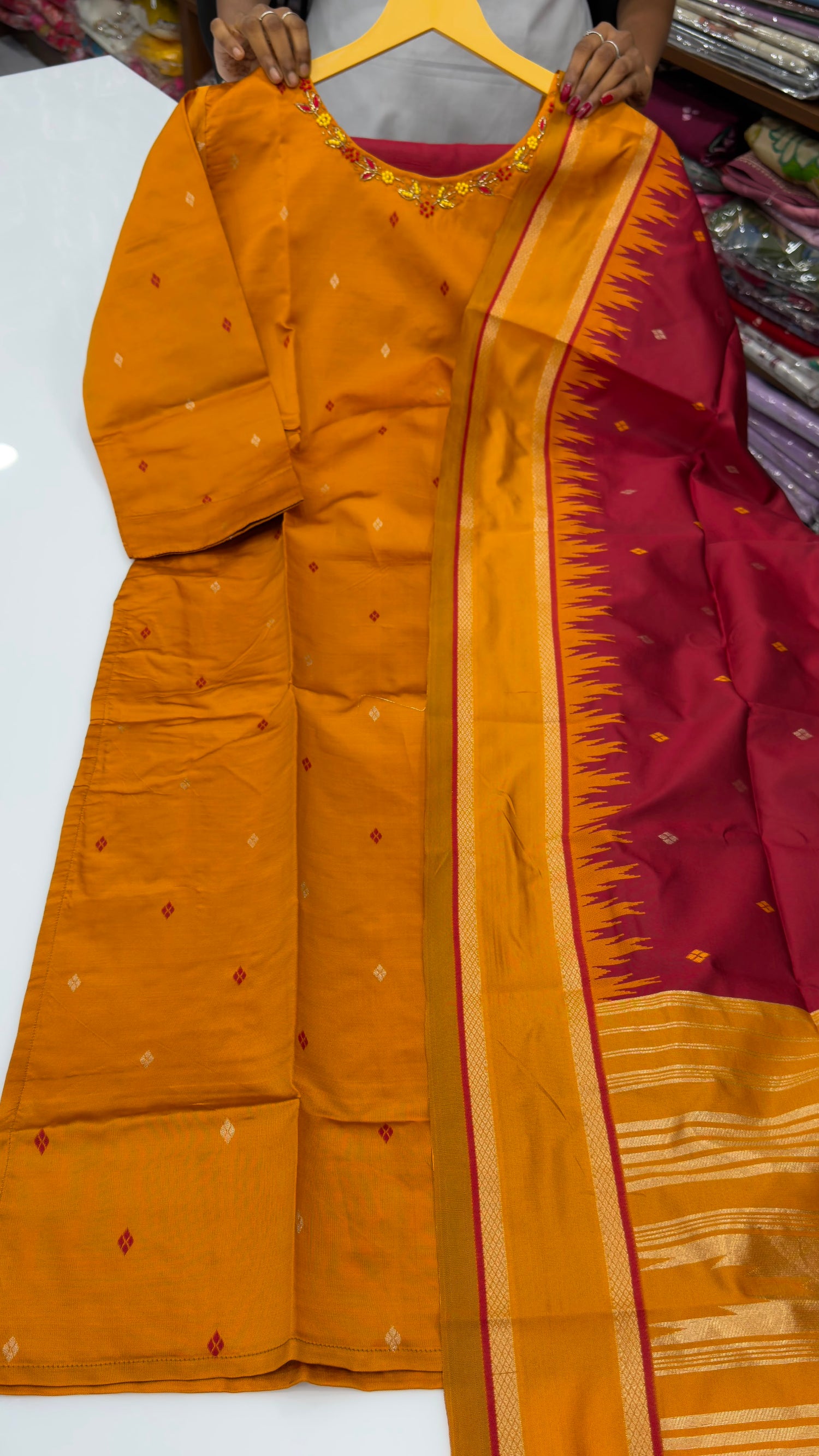 Soft Pattu 3 Piece Sets