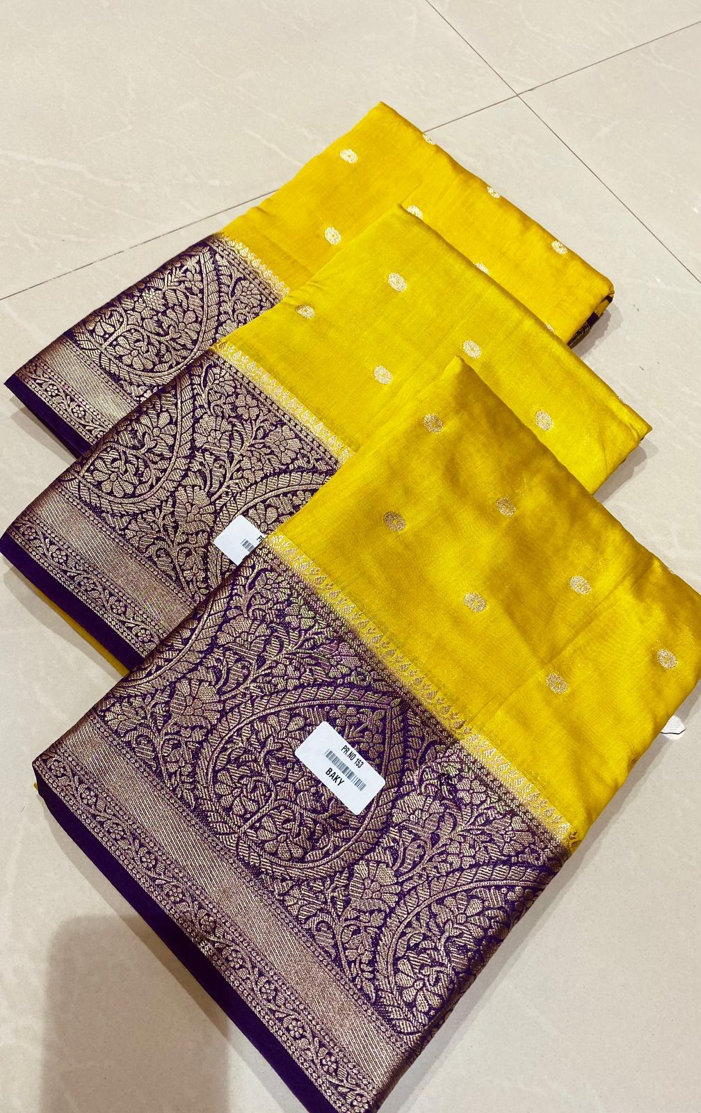 Binni crape saree