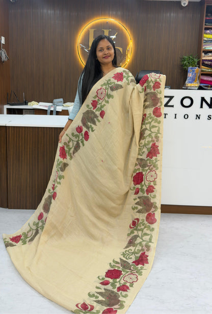 Soft Lenin light weight saree