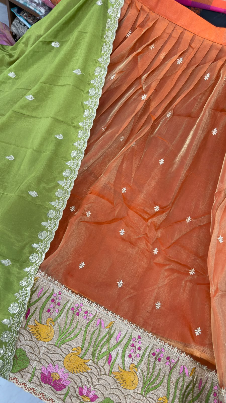 Banarasi Tissue lehenga