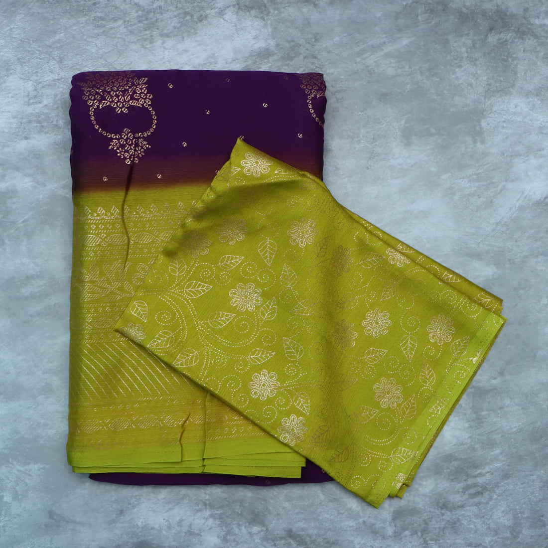 Earring Design Chiffon saree