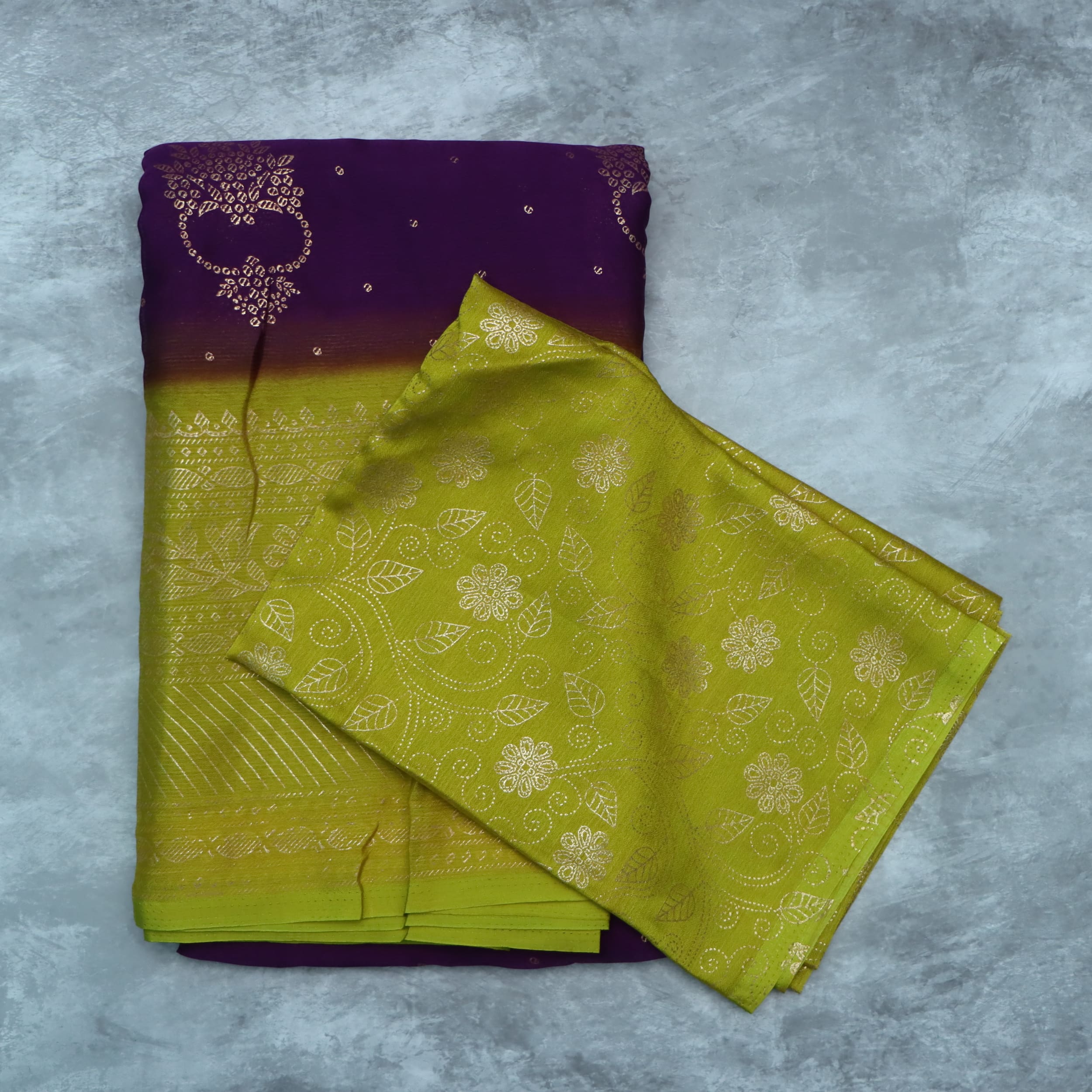 Earring Design Chiffon saree