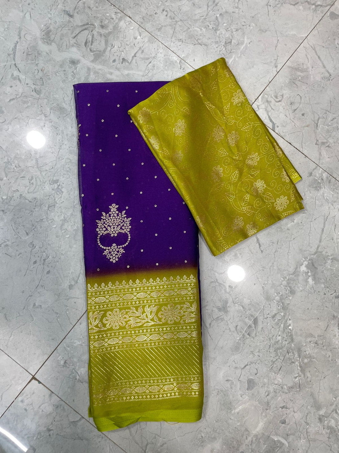 Earring Design Chiffon saree