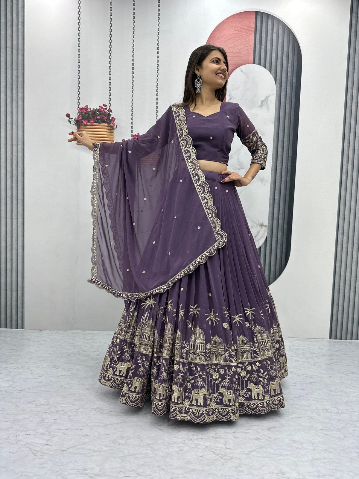Party Wear Lehenga