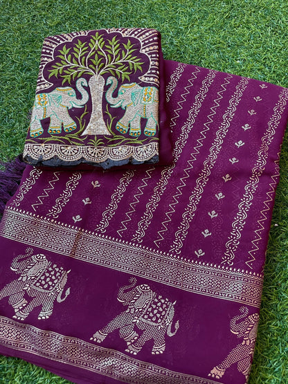 Party wear Saree