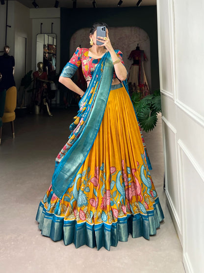 Kalamkari Lehenga
