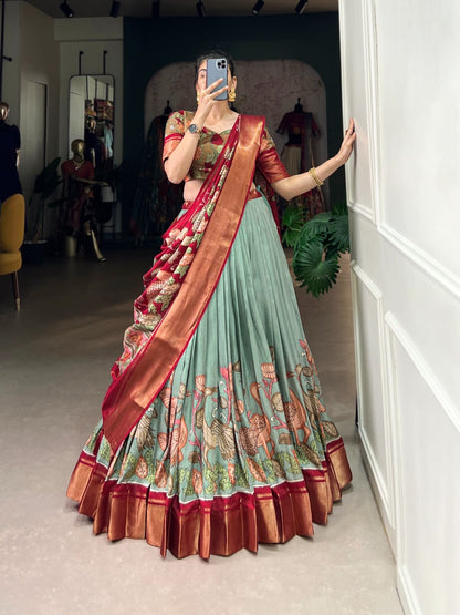 Kalamkari Lehenga