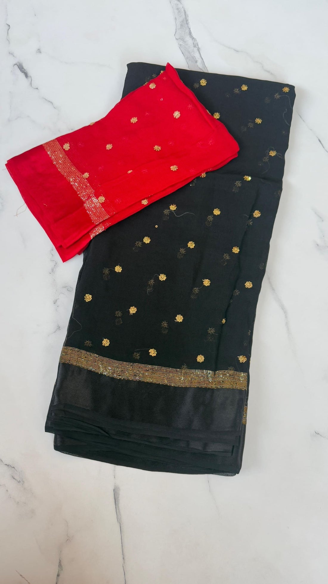 Georgette party wear sarees