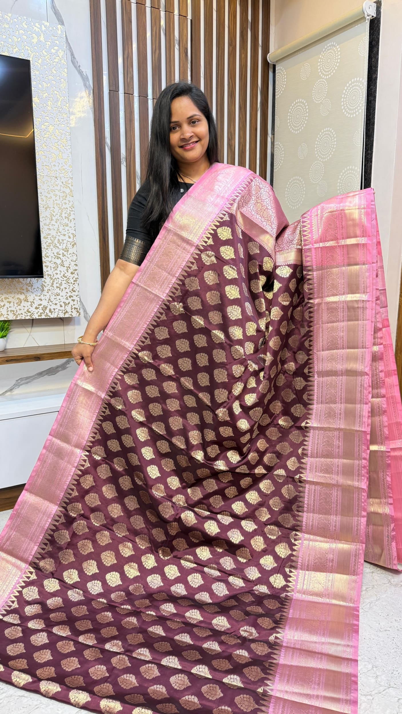 Bnarasi Chanderi saree