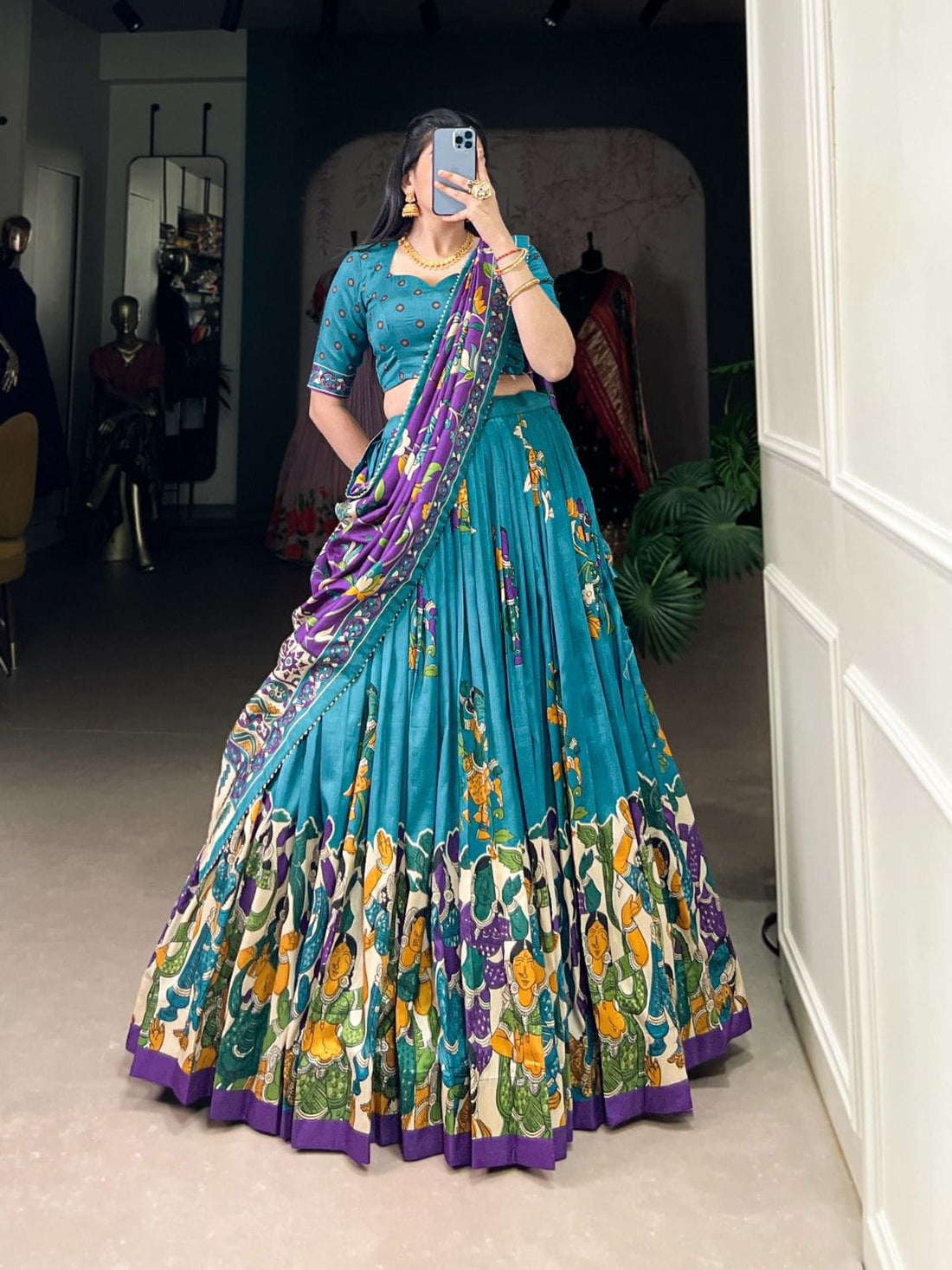 Tussar Lehengas