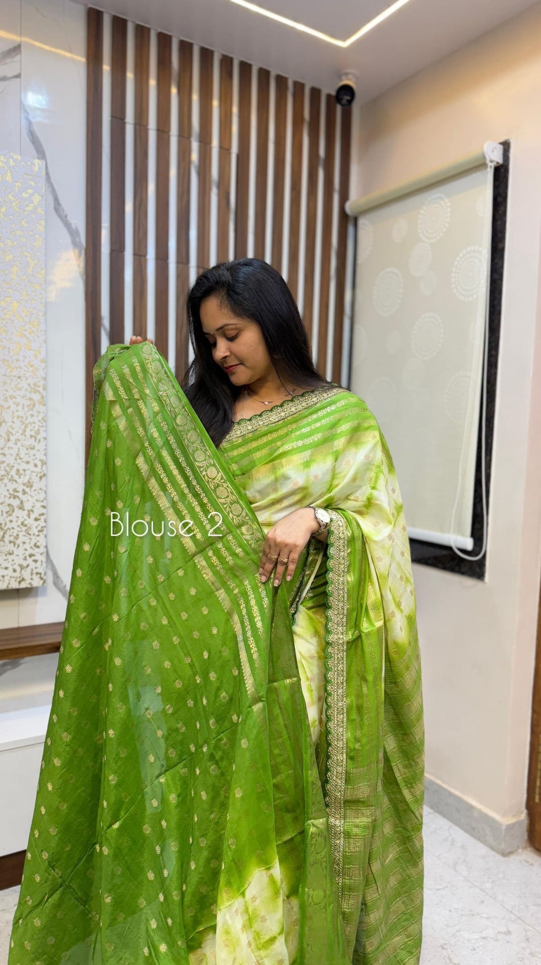 Shibori Banarasi Blouse