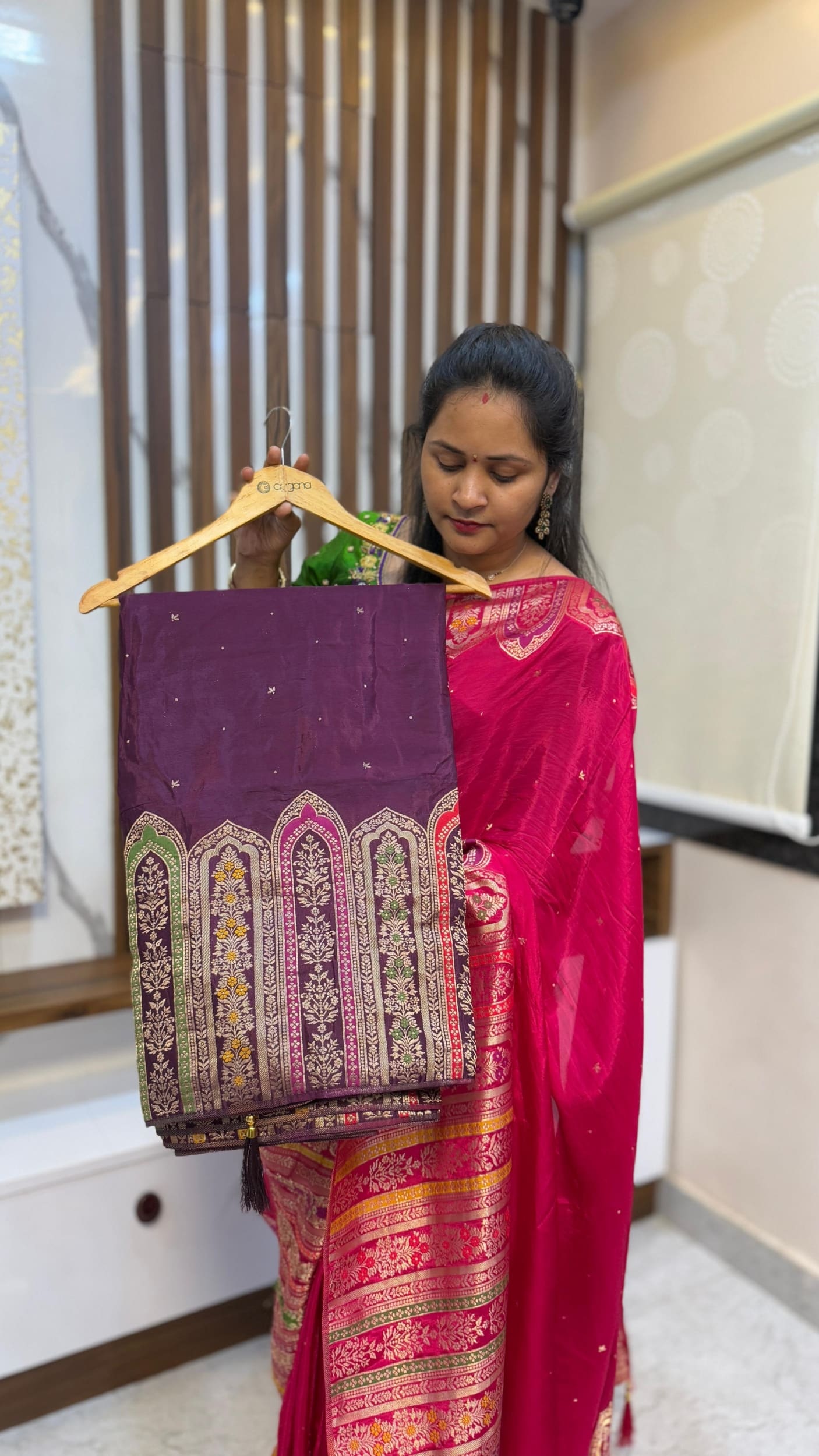 Premium Banarasi Satin Crepe Sarees