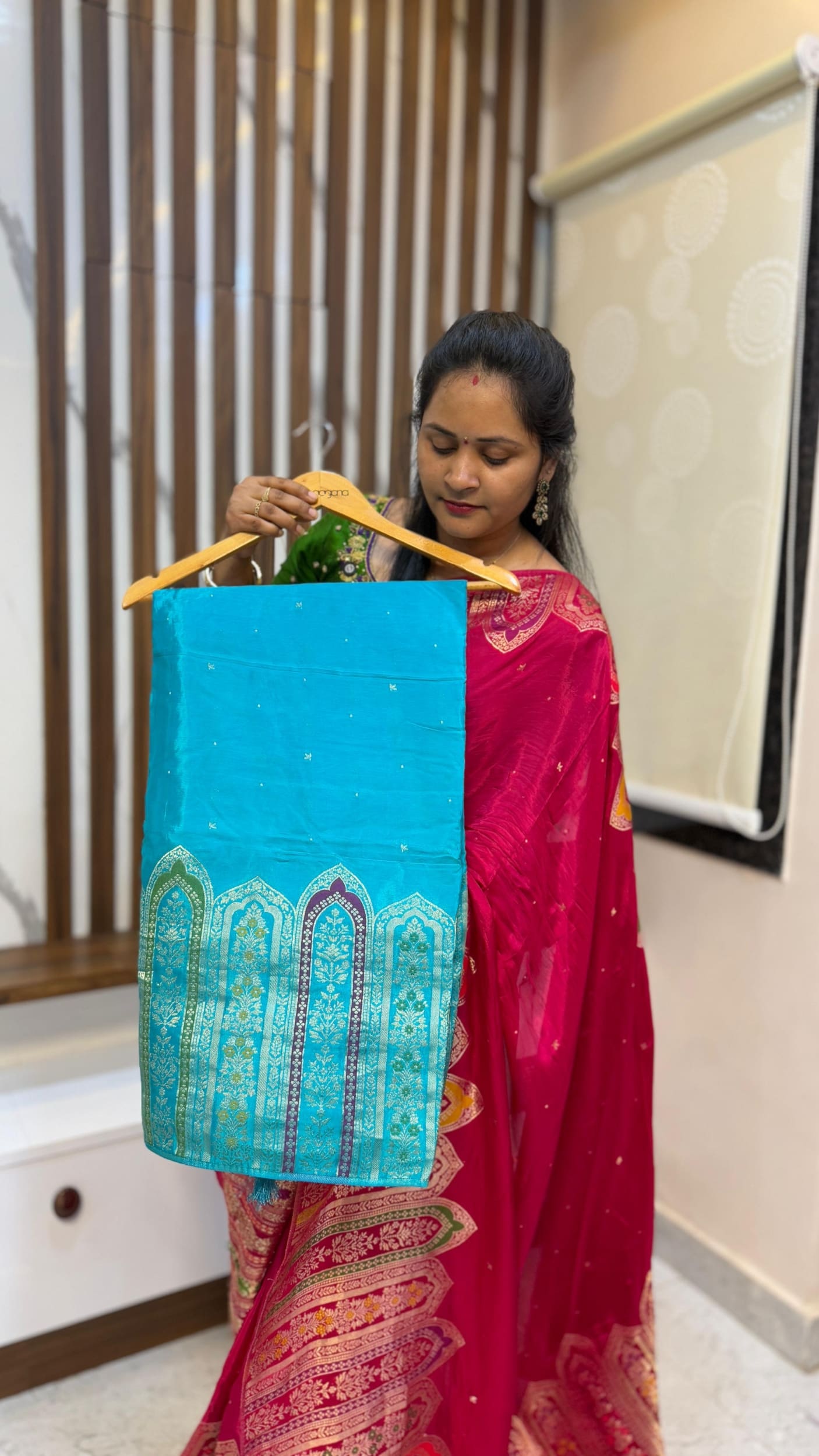 Premium Banarasi Satin Crepe Sarees
