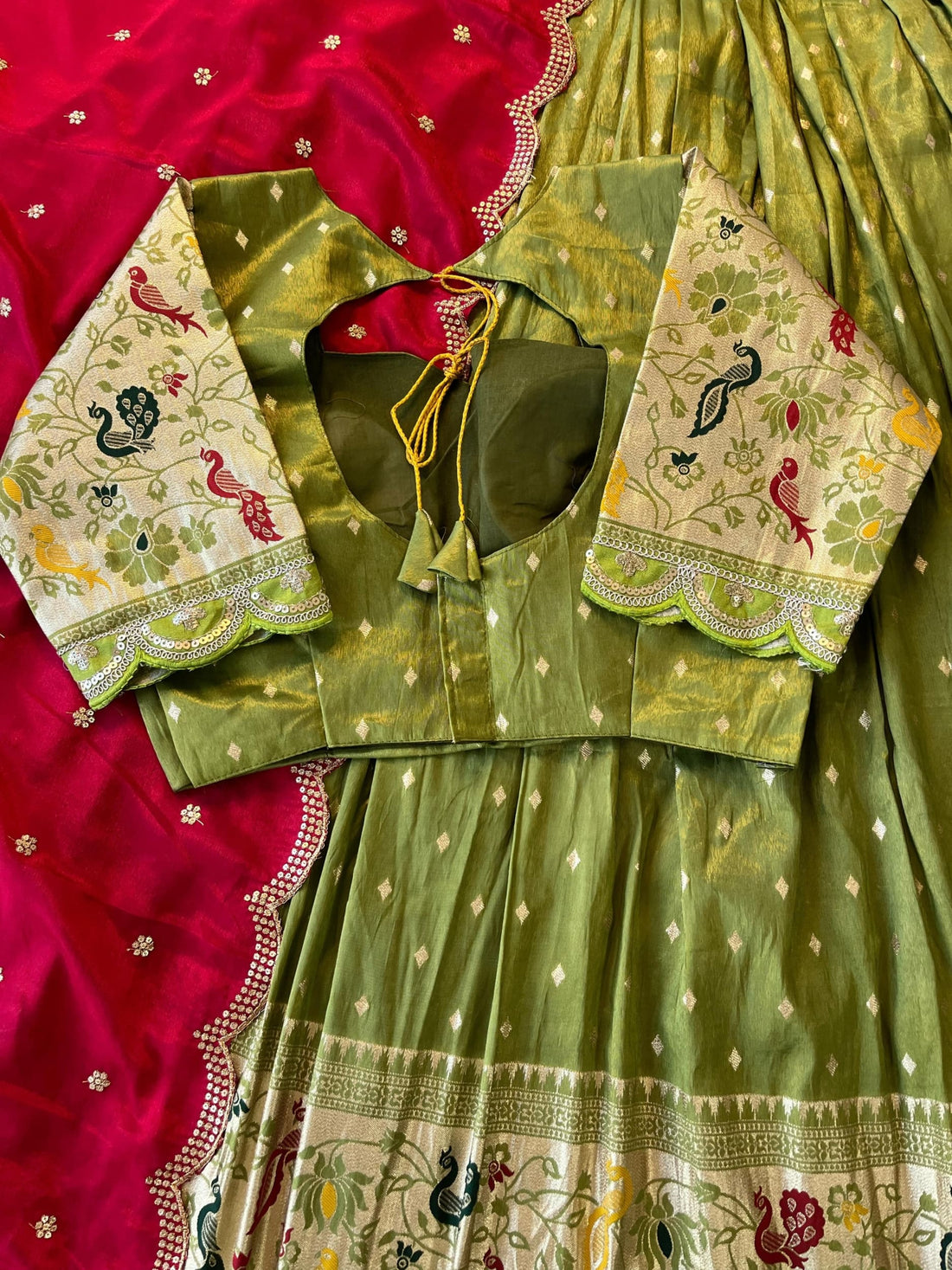 Ready to wear Banarasi lehenga